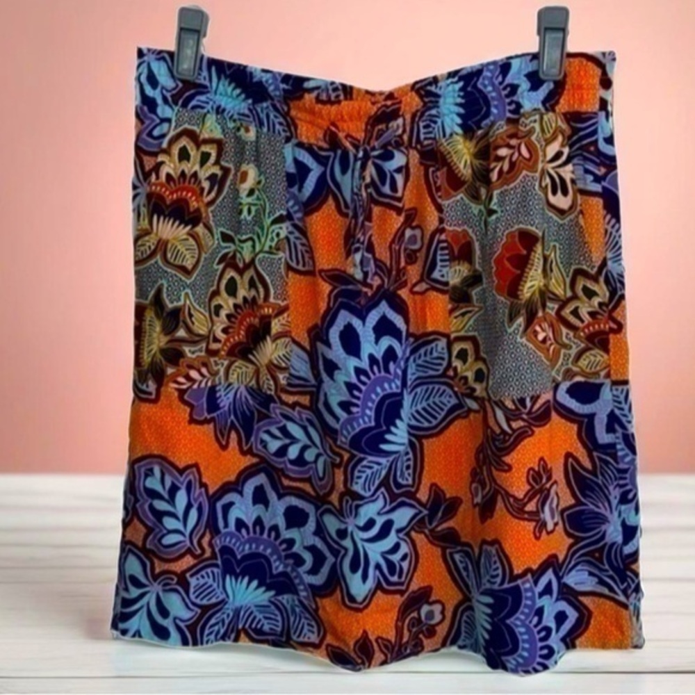 Loft beautiful tropical mini skirt - size small